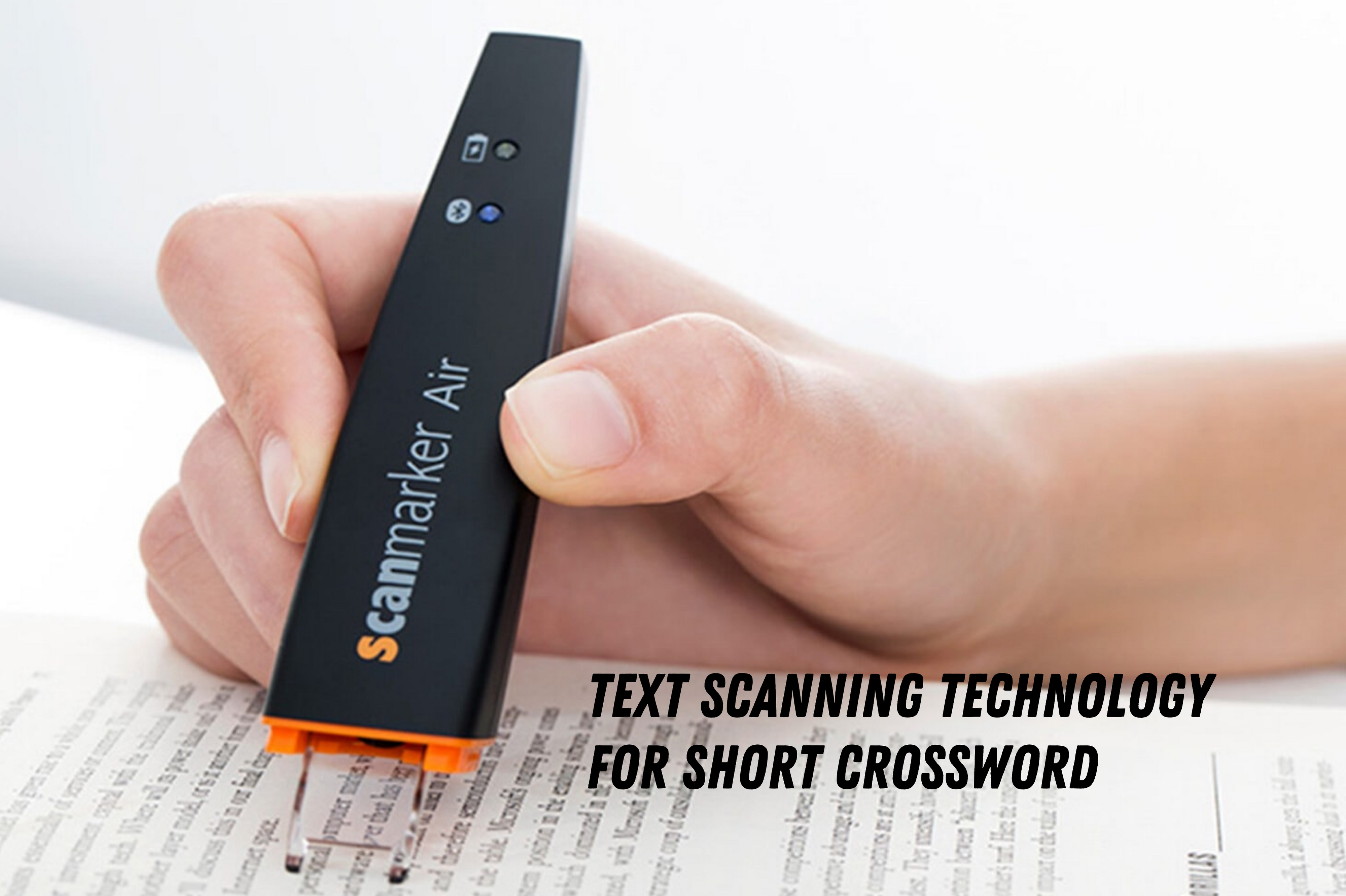 text scanning technology for short crossword